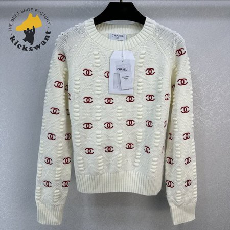 Chanel White Sweater