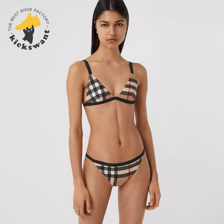 Burberry Streak Two-Piece Swimsuit