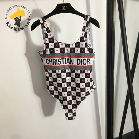 Dior Grid One-Piece Swimsuit
