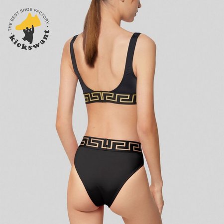 Versace Black Two-Piece Swimsuit