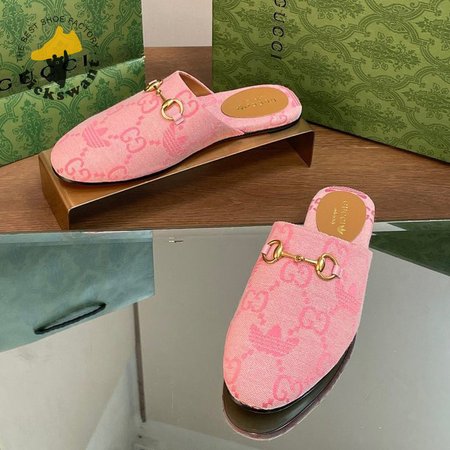 Gucci Canvas Printed Mules 35-41