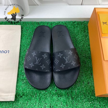 waterfront mule black grey