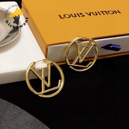 louise hoop earrings gold