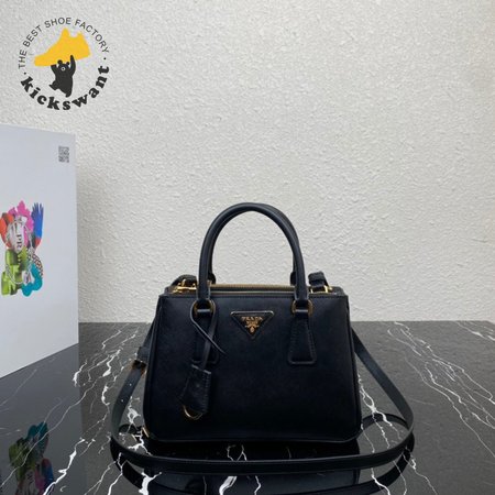 Prada Galleria Micro Bag Black