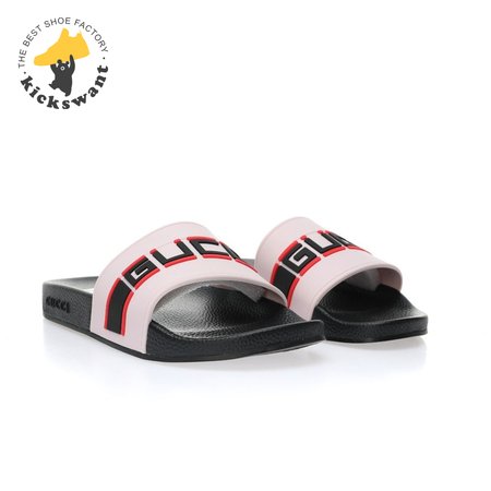 Gucci Stripe Slide White