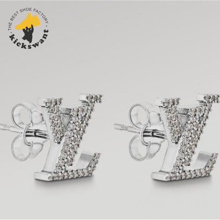 iconic earrings silver/rhinestone