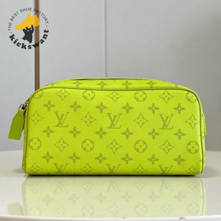 dopp kit neon yellow