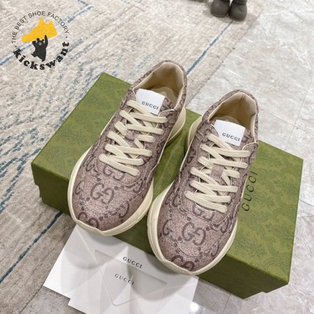 Gucci GG Rhyton Sneakers in Beige