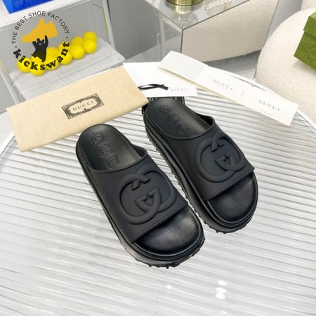 Gucci Men's Interlocking G Slide Sandal