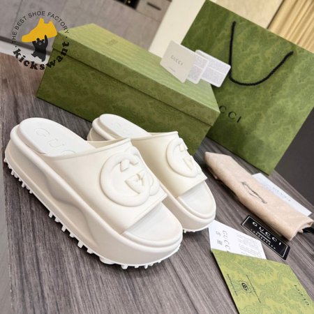 Gucci Slide Sandal With Interlocking G