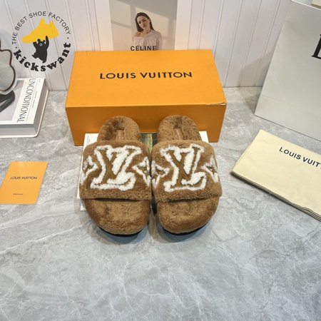 Furry Slippers Sandals