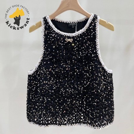 Chanel Retro Sequined Tank Top