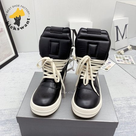 Rick Owens Phlegethon Geobasket Black Milk
