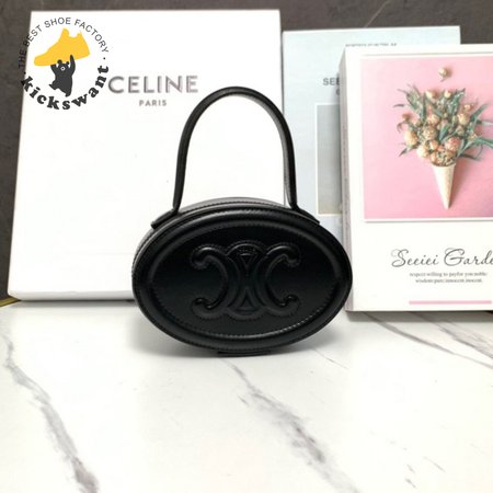 Celine Cuir Triomphe Black 198613