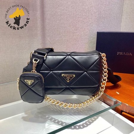 Prada Shoulder Bags Black 1BD292