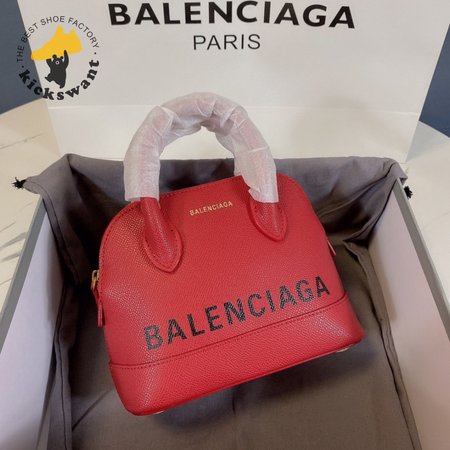 Balenciaga Ville XXS Handbag In Red