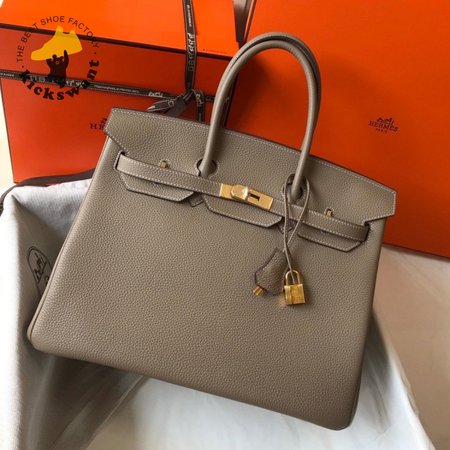 Hermes Birkin 30 Etoupe Togo Birkin Gold Taupe Bag