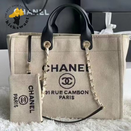 Chanel Deauville Tote MM Bag