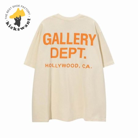 Gallery Dept Souvenir T-Shirt Cream/Orange
