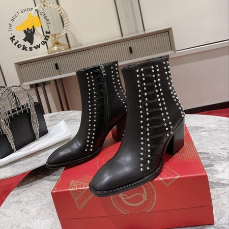 Christian Louboutin Studded Ankle Boots