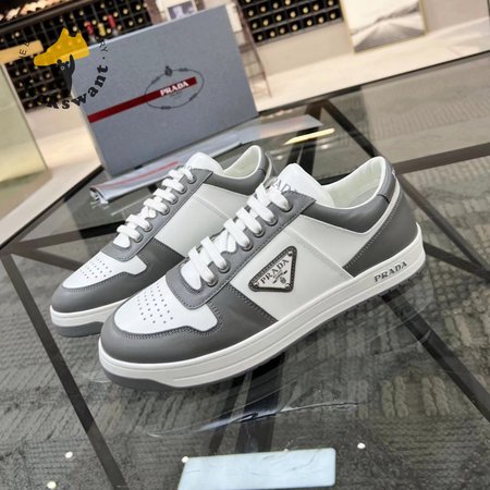 Prada District Perforated Leather Sneakers 35-39