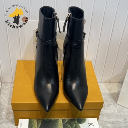 Tom Ford Leather Padlock Ankle Boot 35-39